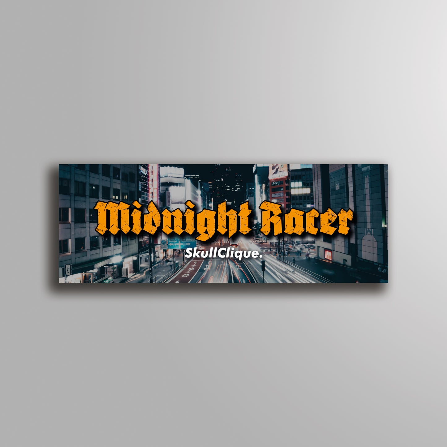 MIDNIGHT RACER - SLAP STICKER