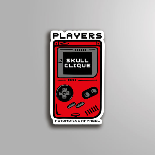 PLAYERS - SMALL STICKER